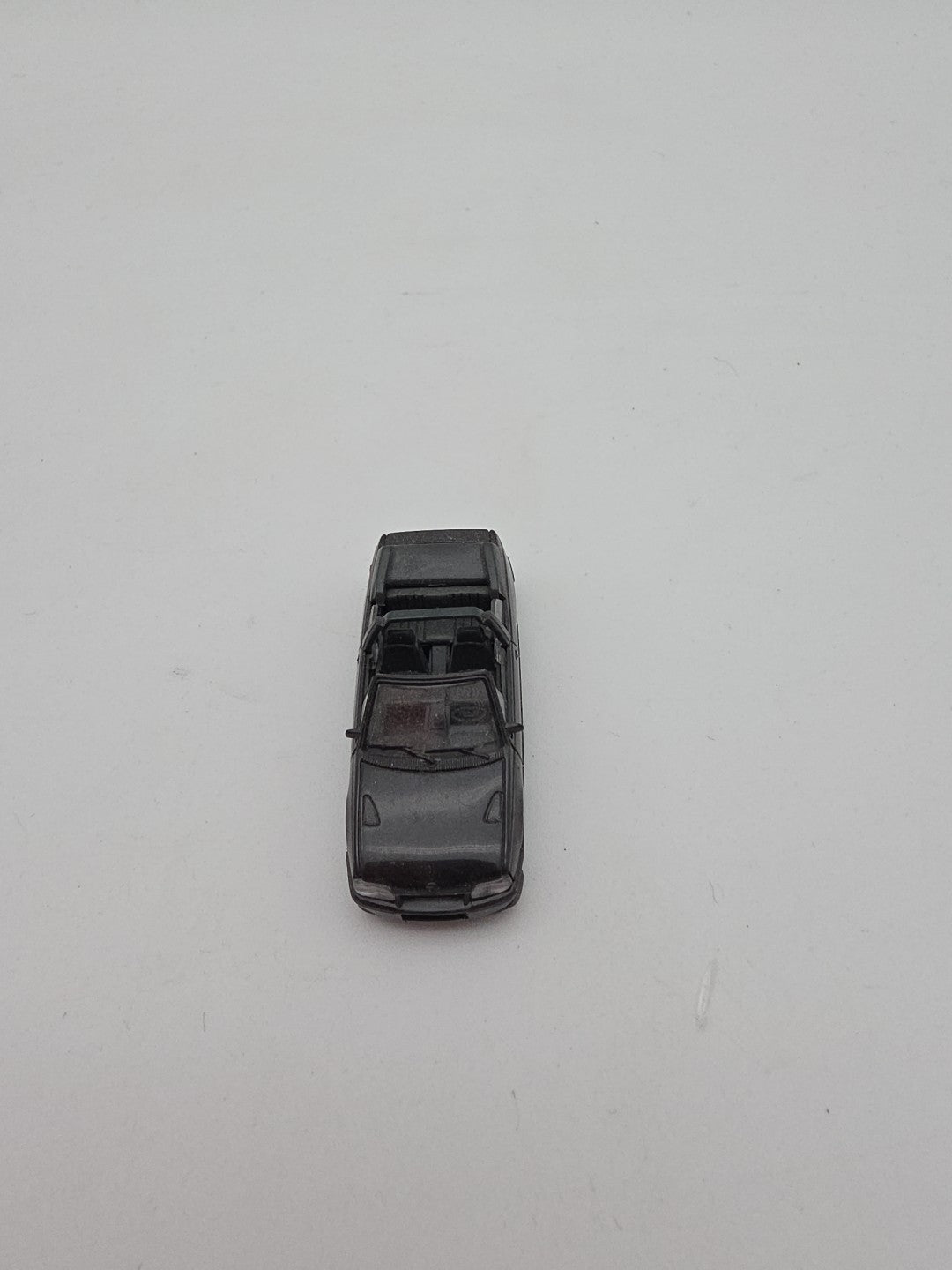Rar: Opel Kadett E GSI Cabriolet Testfarbe anthrazit matt von Herpa in 1:87