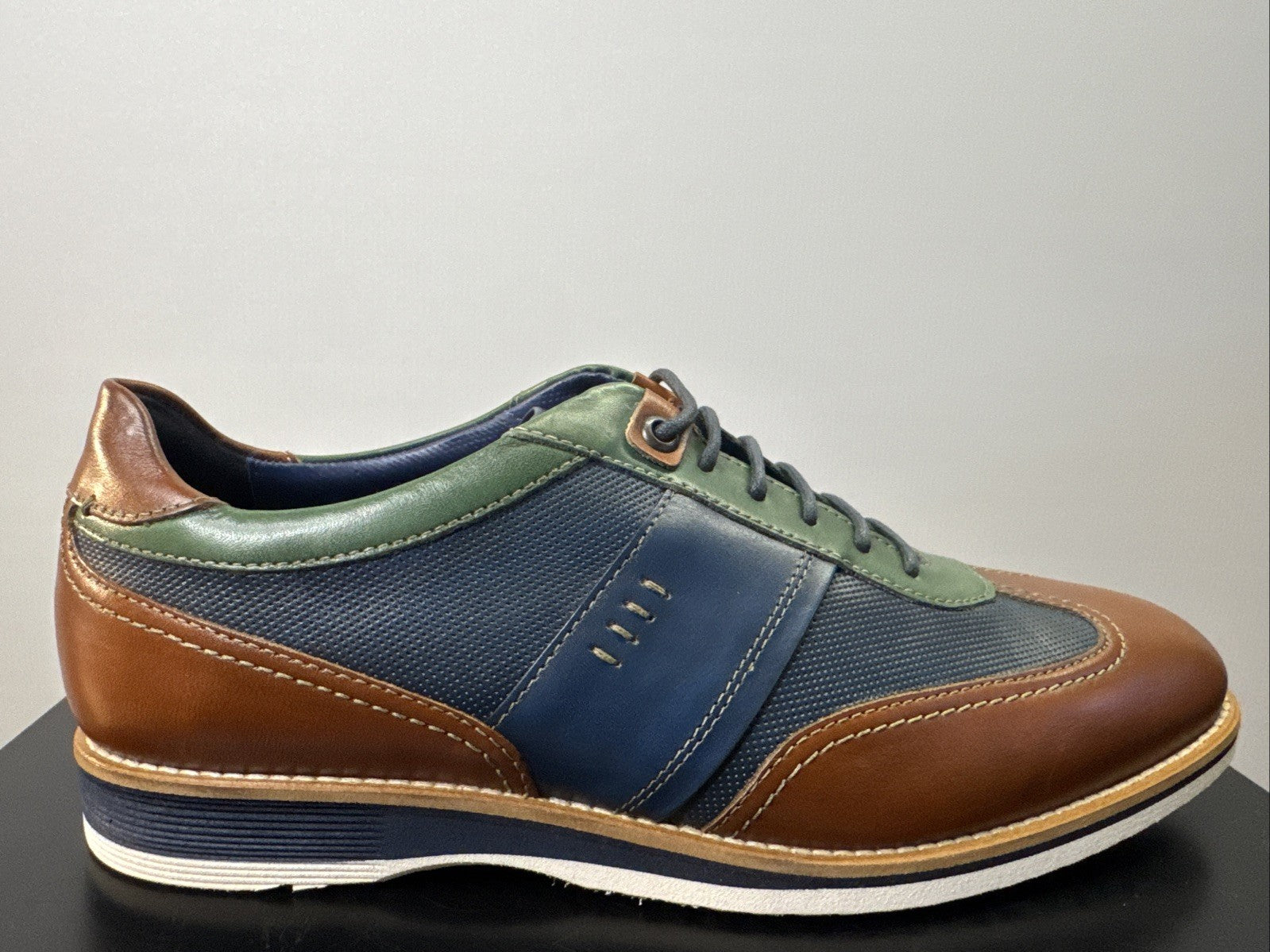 Quintero-702 by SIOUX  Herren Derbys Schnürschuh Indaco Gr. 48,5 / 14
