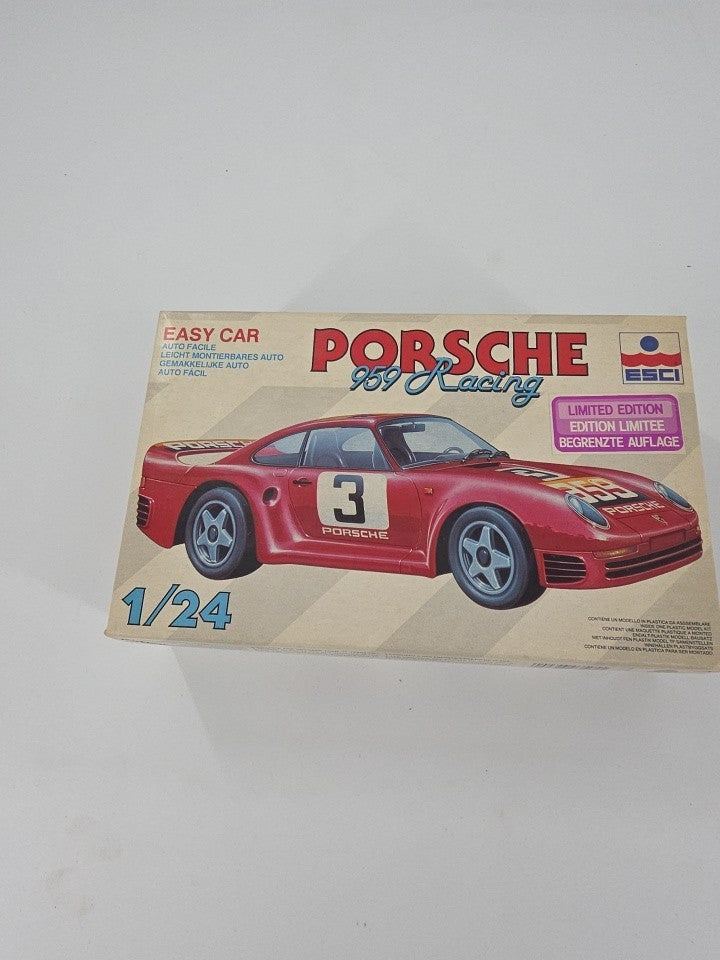 Modellbausatz von ESCI:Porsche 959 Racing im Maßstab 1:24- Hersteller: ESCI