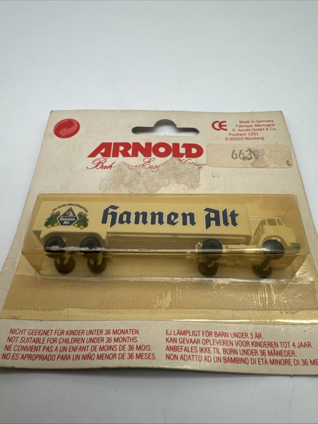 Arnold-N - 6639 - Truck & Trailer - Hannen Alt - 1:160/N
