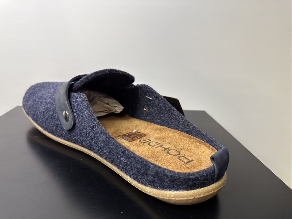 Rohde Herren Filz Pantolette Gr. 42 Ocean Pantoffel 6922