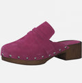 Marco Tozzi Damen Cloqs Pantolette Gr. 36 Fuxia
