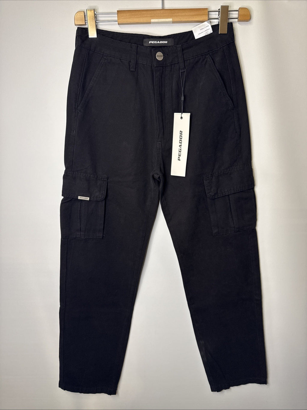 Pegador Tanami Wide Cargo Damen Hose Gr. 28 Schwarz