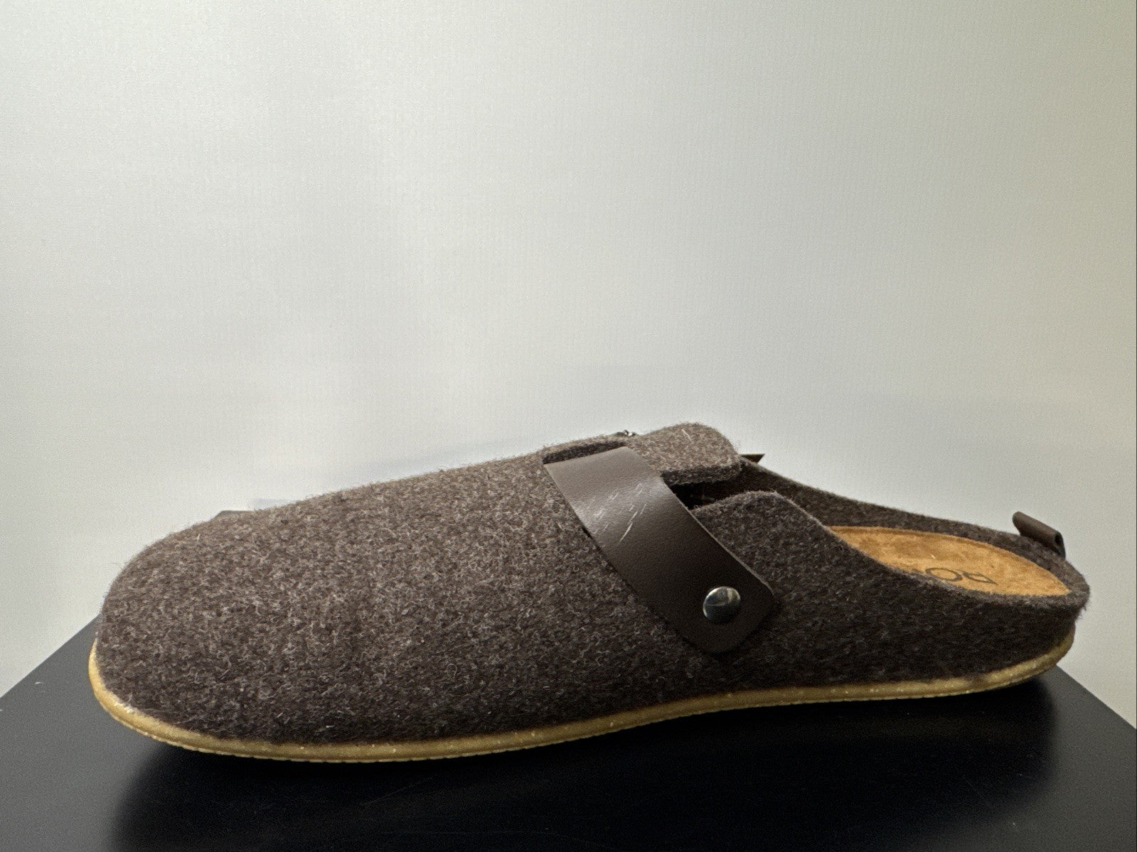 Rohde Herren Filz Pantolette Gr. 42 Mocca Pantoffel 6922