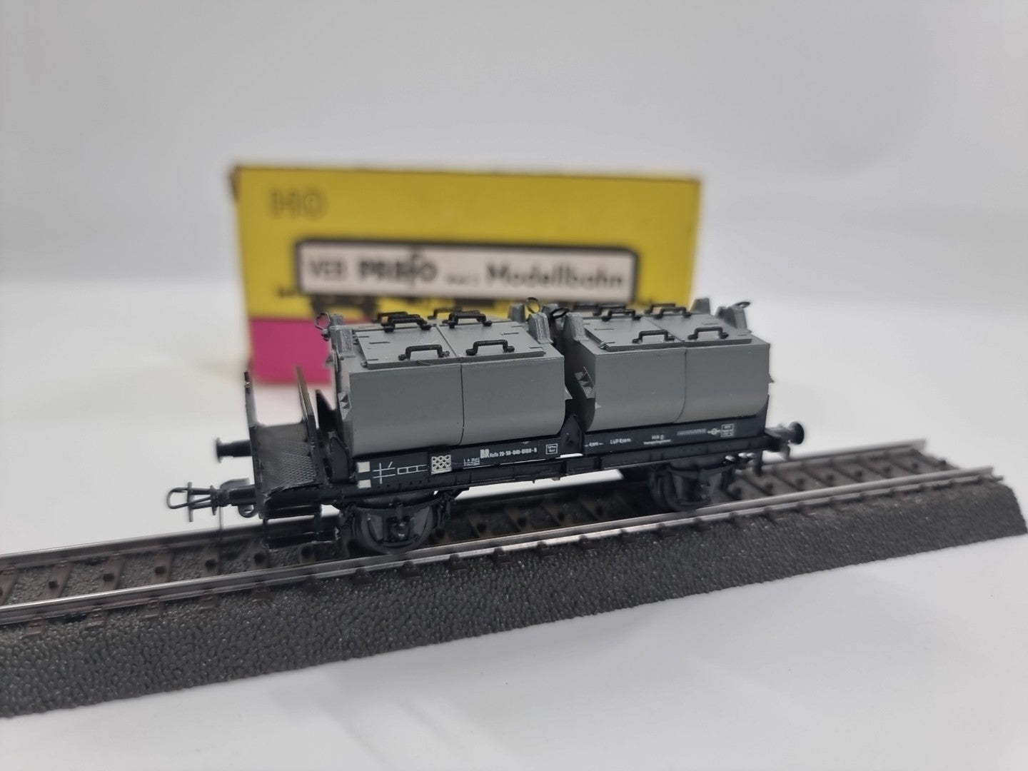Piko/Prefo 5452670/426/114 Kalkkübelwagen DR 2achsig Neuwertig in OVP