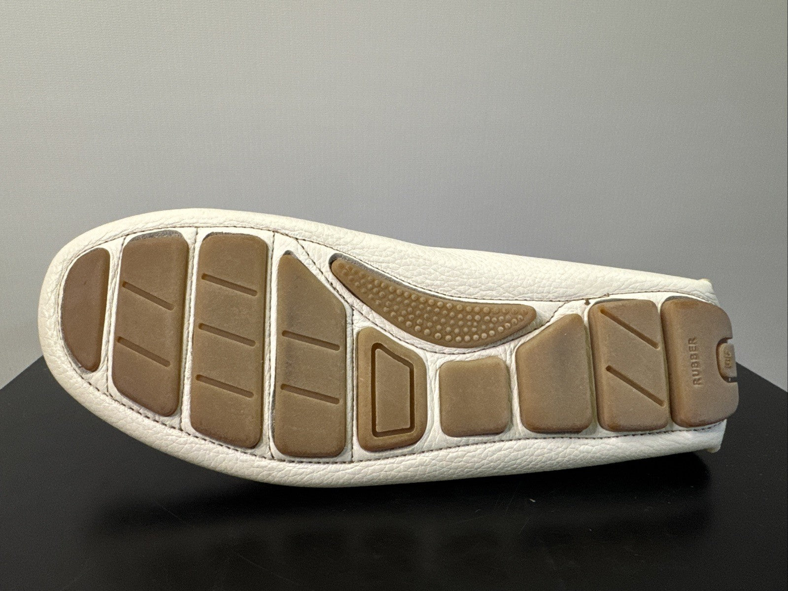 Dockers Slipper Gr. 36 Weiß Leder  