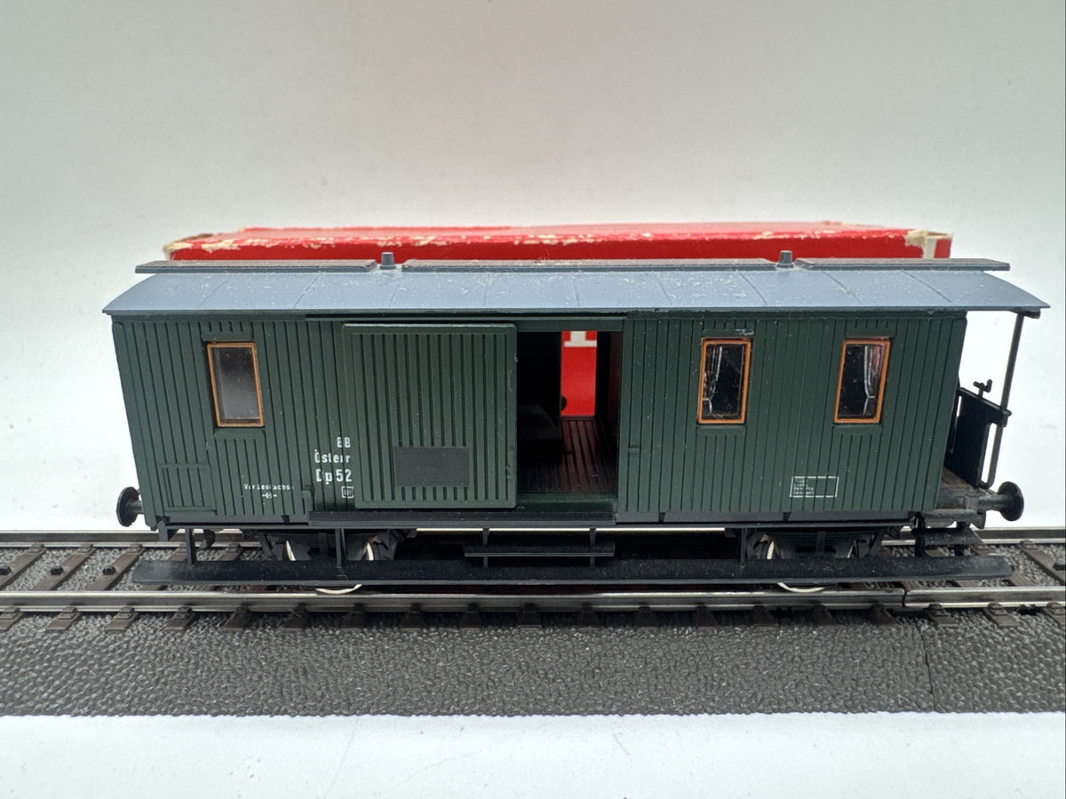 Klein Modellbahn H0 369 Kondukteur Gepäckwagen BBÖ