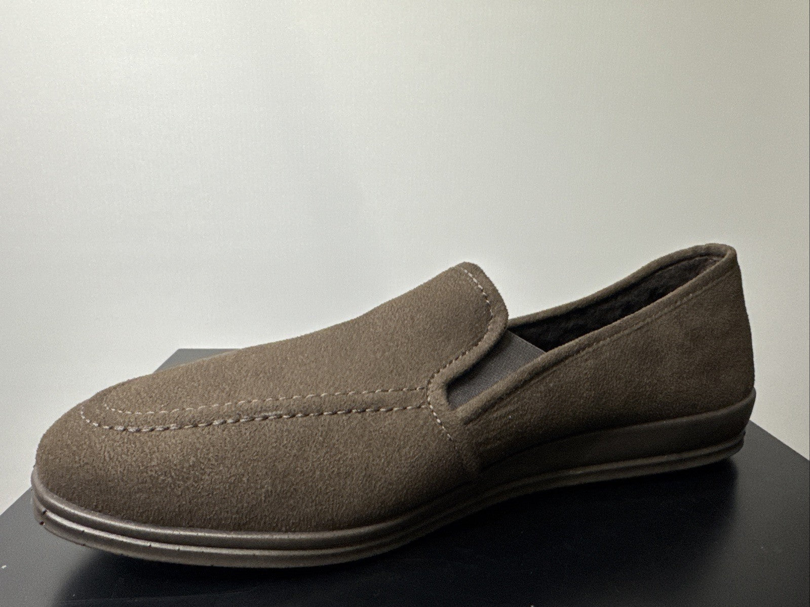 Rohde Lillestrom 2609-72 Schuhe Gr. 40 Herren Hausschuhe Schurwolle