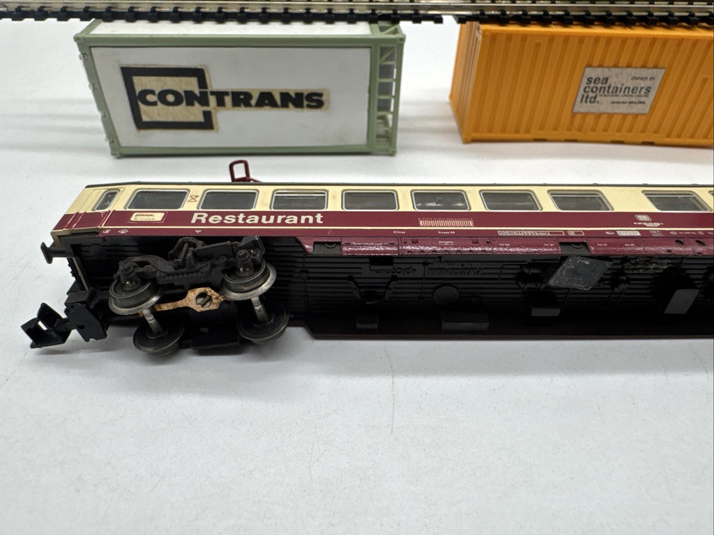 Fleischmann Piccolo 8162 Restaurantwaggon Speisewagen Spur N #315