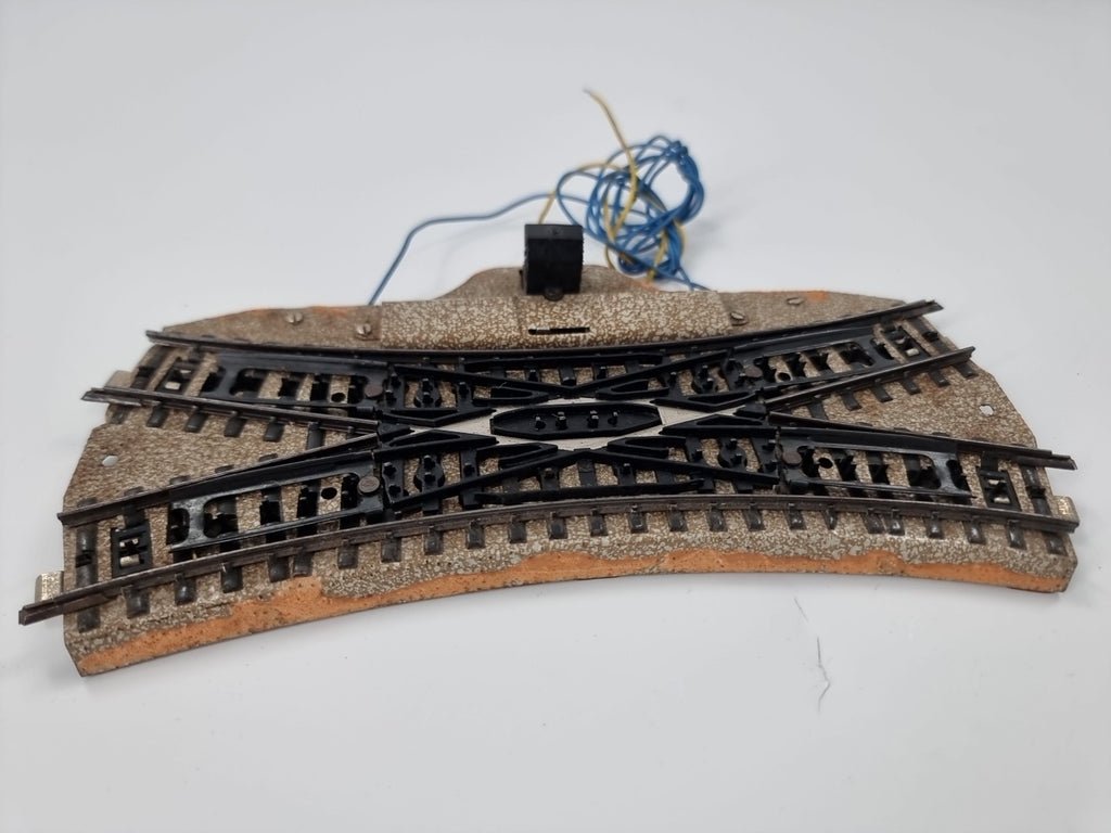 Märklin H0 " 5128 Elektrische Doppelte Kreuzungsweiche  -geprüft-