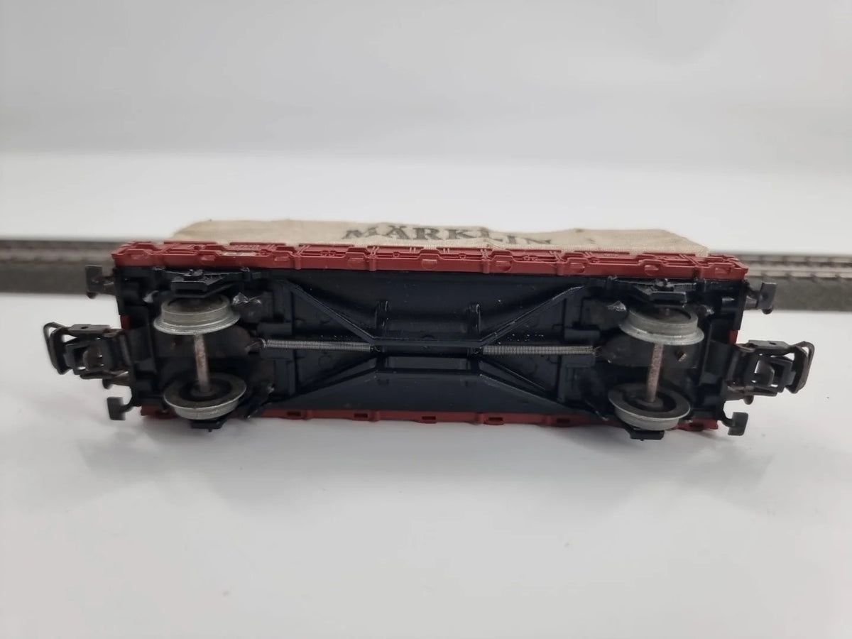 Märklin H0 4607 Güterwagen Rungenwagen 476315 Rmms33 Mit Märklin Stoffbezug
