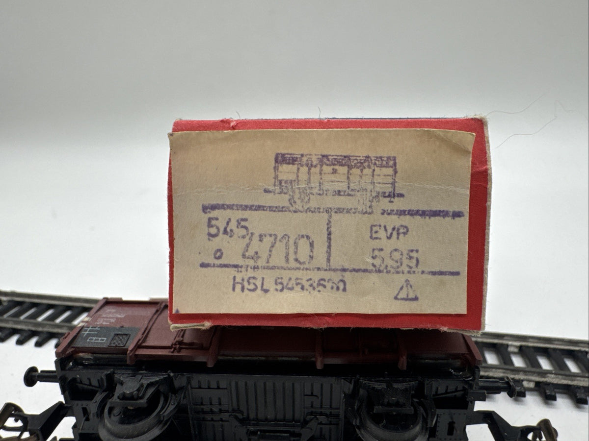 RF40/1/15] BTTB Spur TT 4710 Klappdeckelwagen 21-61-33 Kmm DR OVP
