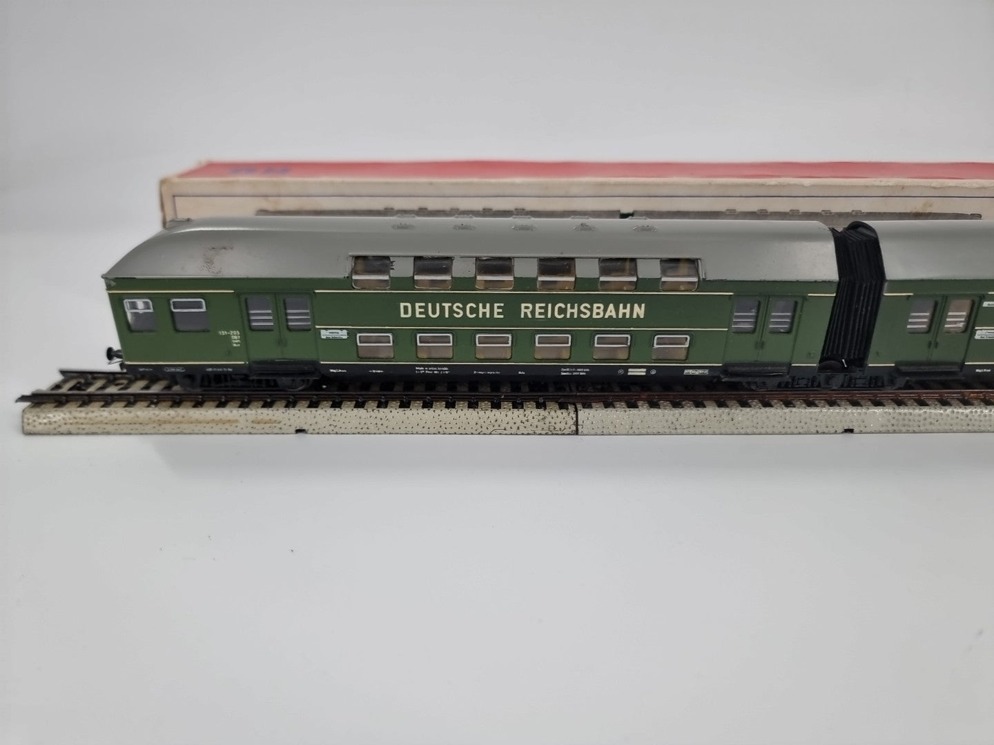 Schicht VEB H0 5452531/426/46 Doppelstockzug Mittelteil 2Tlg OVP