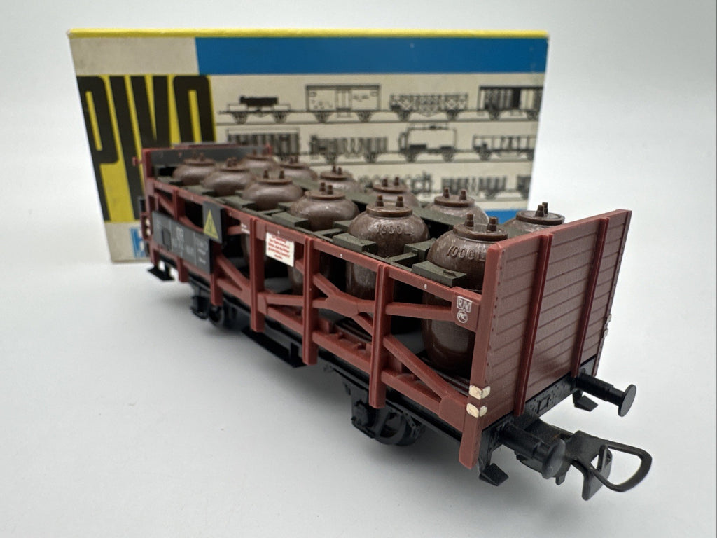 Piko H0 Topfwagen 5/6454/010Säuretopfwagen Güterwagen Güterwagon DR Bremserhaus