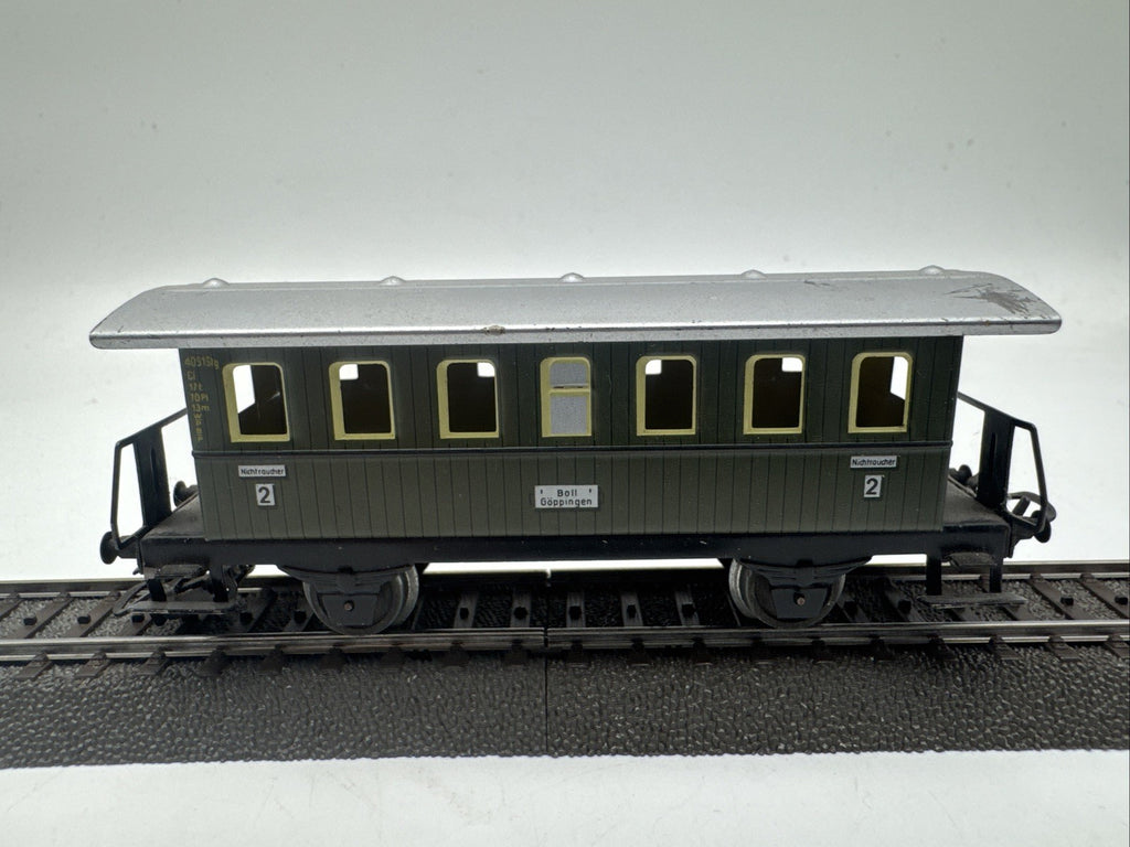 Märklin H0 Personenwagen 4051 Stg Grün Donnerbüchse 2. Klasse #254