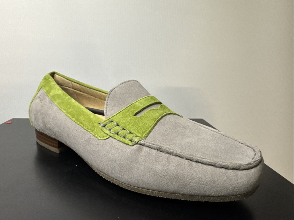 Sioux Corbina Slipper Gr. 6,5 Grau Damenschuhe Leder