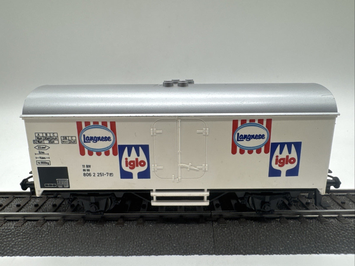 Märklin H0 4557 Kühlwagen "Langnese Iglo" - DB - #438