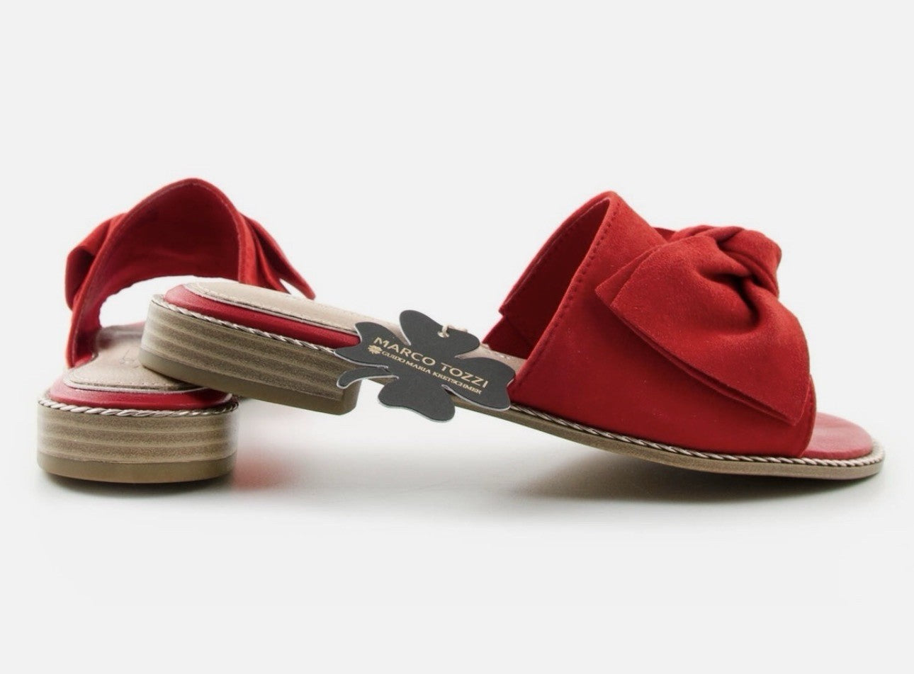 MARCO TOZZI Damen Pantolette Gr. 37 Slipper  Sandale Sandalette