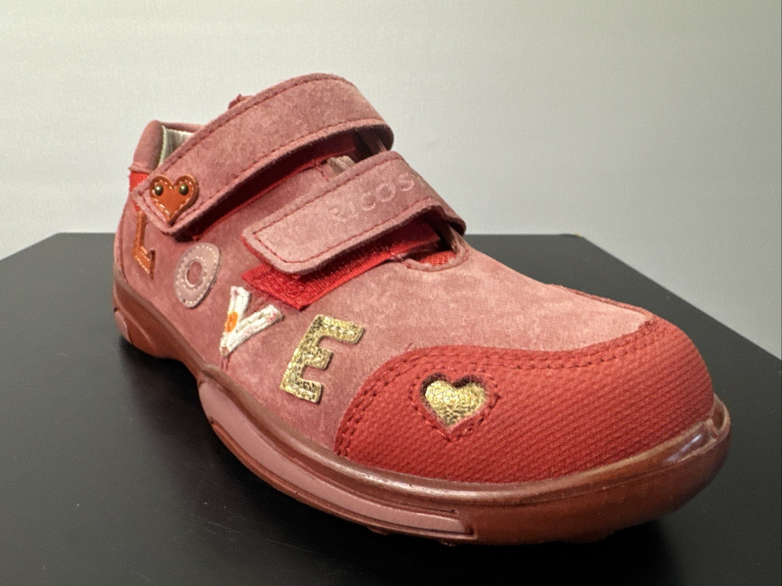 Ricosta Mädchen Schuh Gr. 31 Halbschuh Leder Klettverschluss