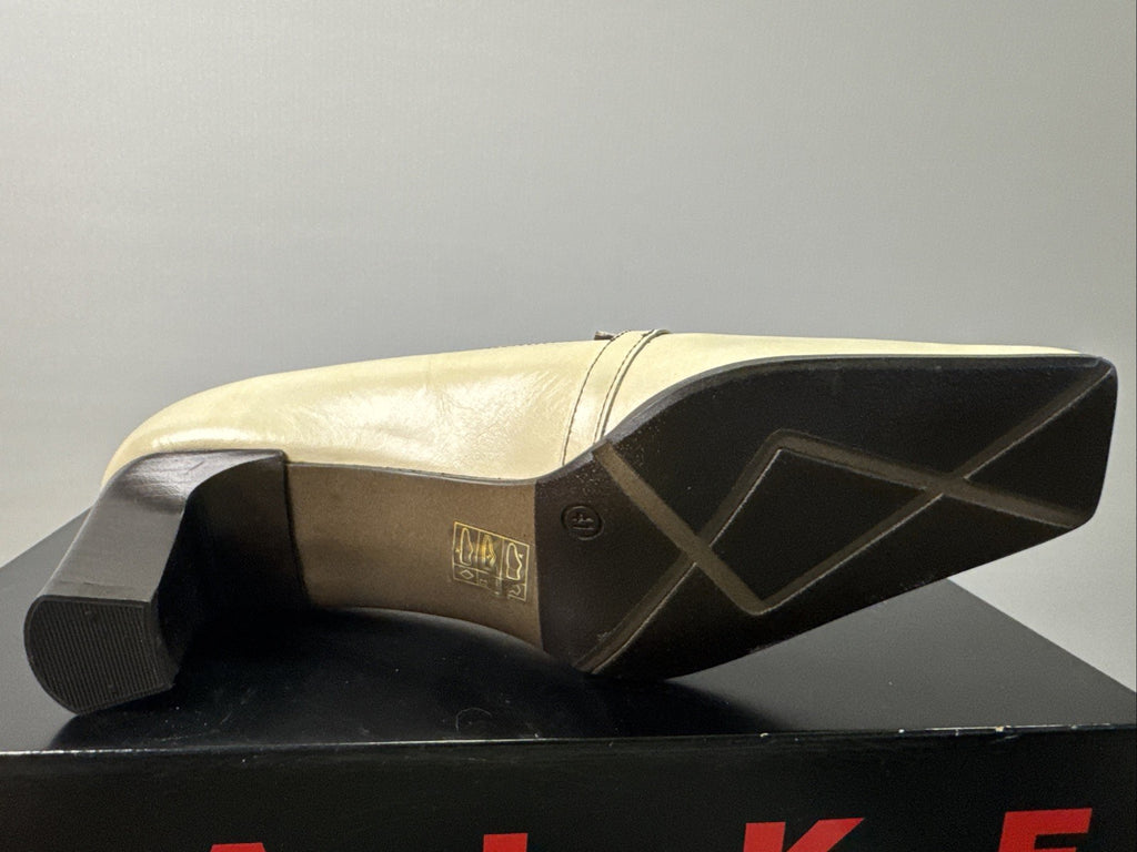 E Allora Pumps Gr. 41 Leder Damen Absatzschuh 