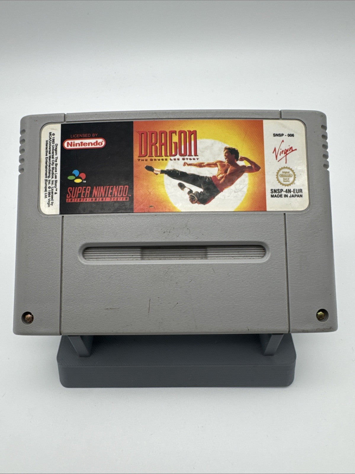 Dragon The Bruce Lee Story SNES Super Nintendo PAL Nur Modul Original