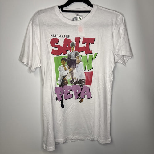 2018 Push it real good Salt-N-Pepa Shirt Hip Hop Rap Weiß Herren T-Shirt S