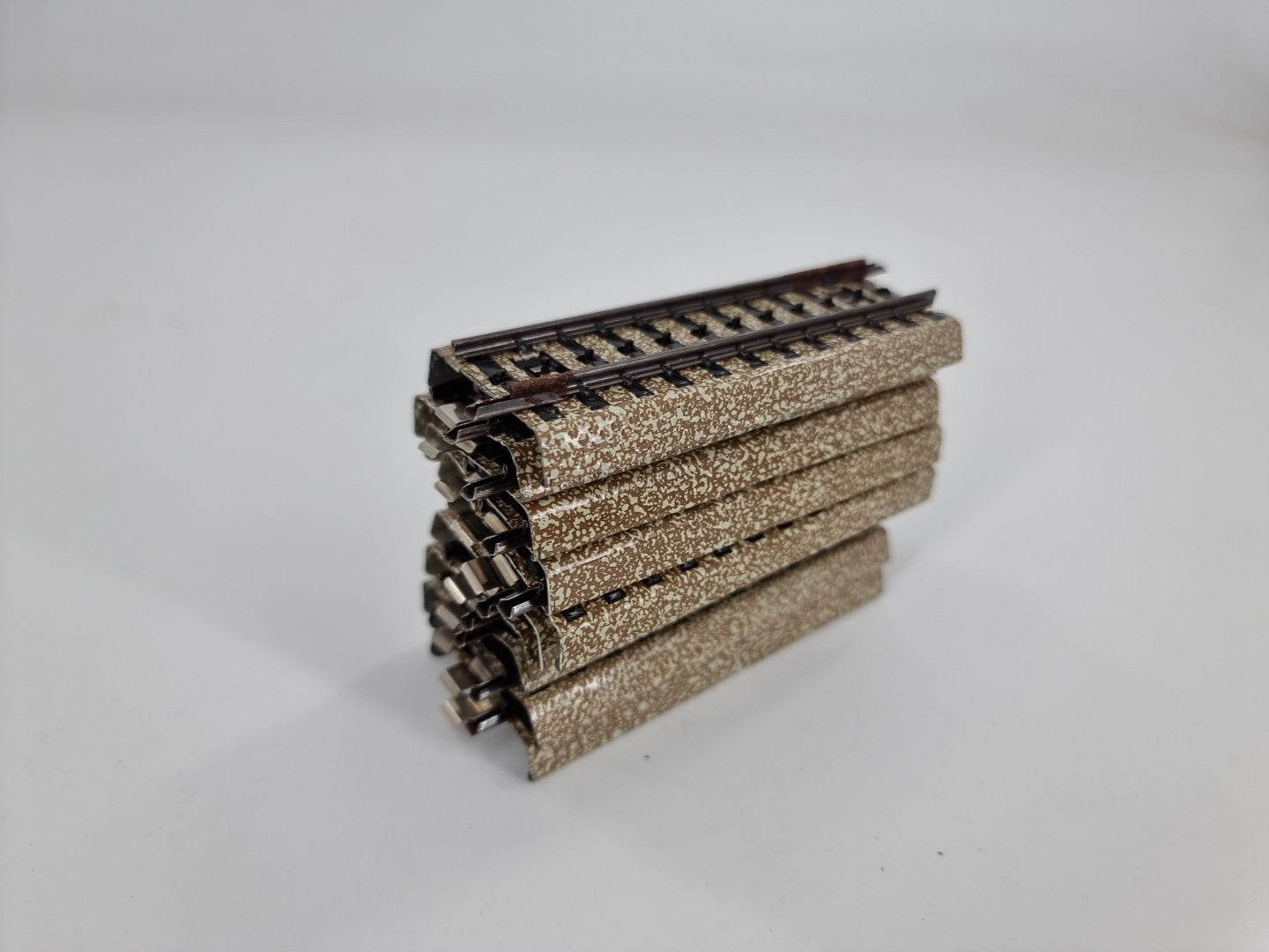 10x MÄRKLIN 5107 - H0 M-Gleis,  Gerades Gleisstück 1/2,  Mit OVP