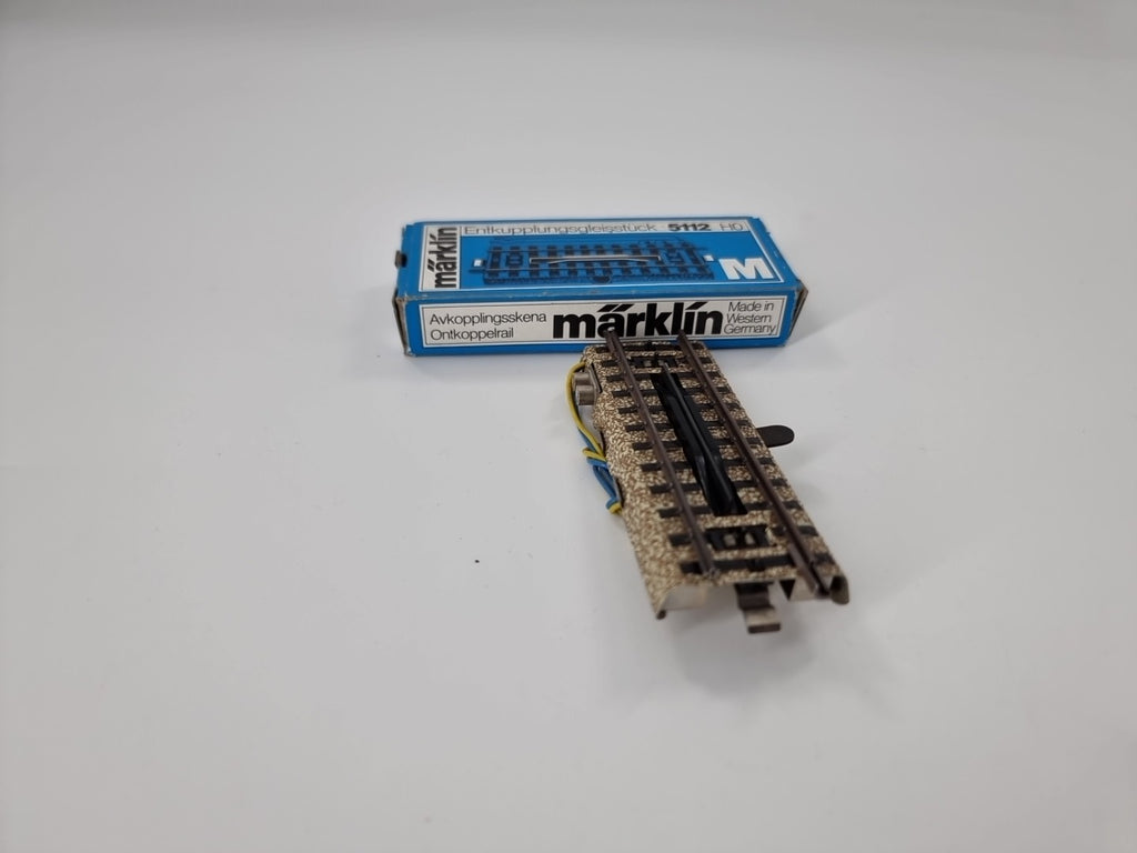 MÄRKLIN H0 5112 elektr. Entkupplungsgleis in OVP