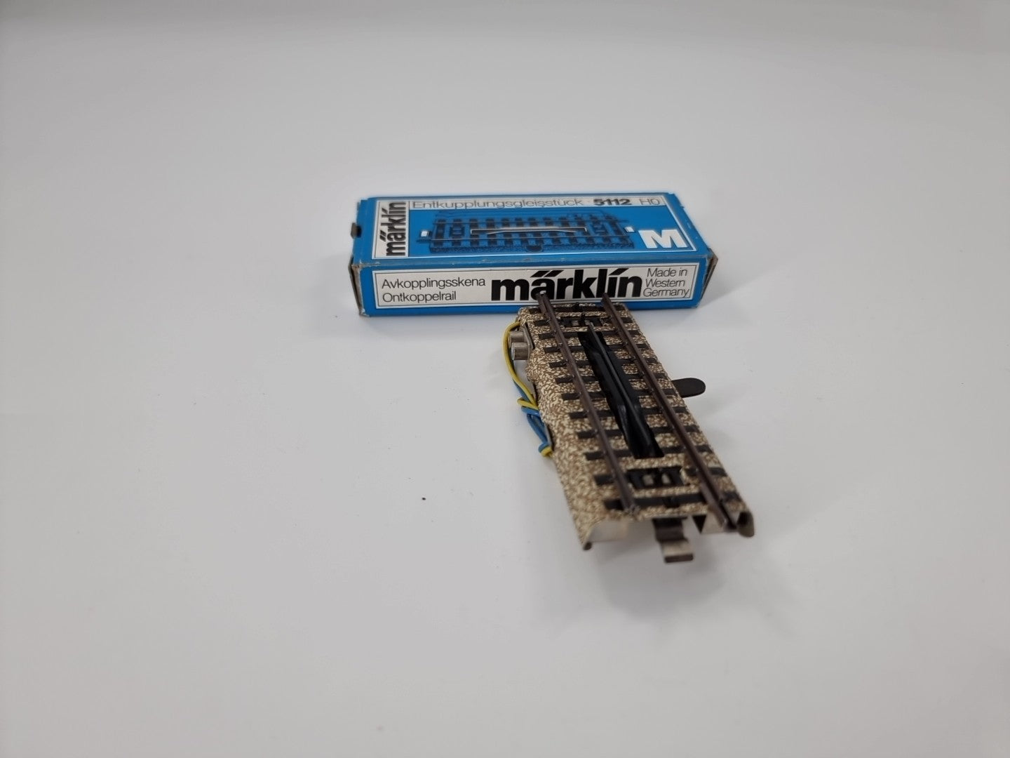 MÄRKLIN H0 5112 elektr. Entkupplungsgleis in OVP