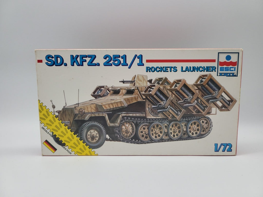 Esci Ertl 8344 Sd.Kfz.251/1 Rockets Launcher 1:72 NEU mit OVP