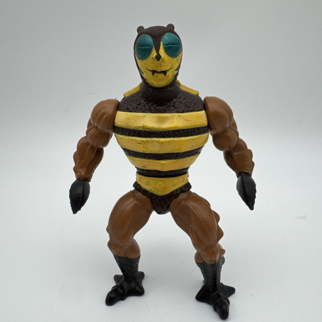 1983 Masters of the Universe Motu He-Man Buzz Off Bee Actionfigur ca 15cm Mattel