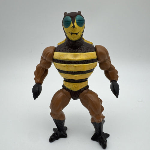 1983 Masters of the Universe Motu He-Man Buzz Off Bee Actionfigur ca 15cm Mattel