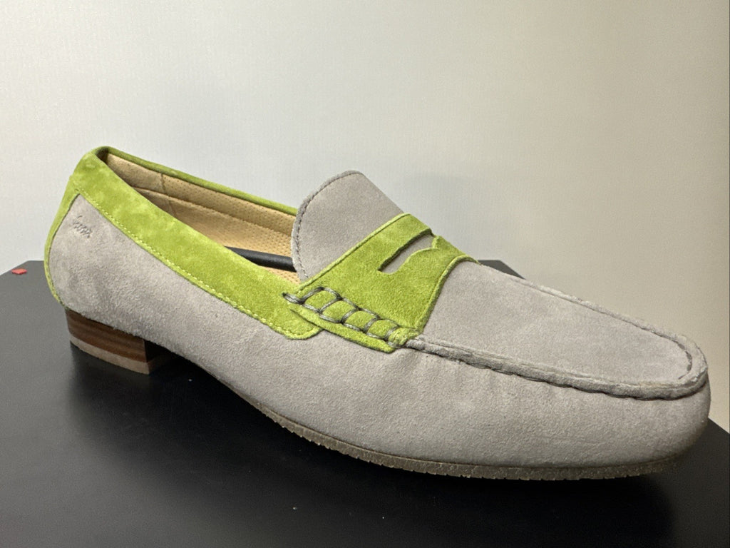 Sioux Corbina Slipper Gr. 3 Grau Damenschuhe Leder