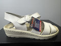 Helix Damenschuh Gr. 36 Sandale Weiß