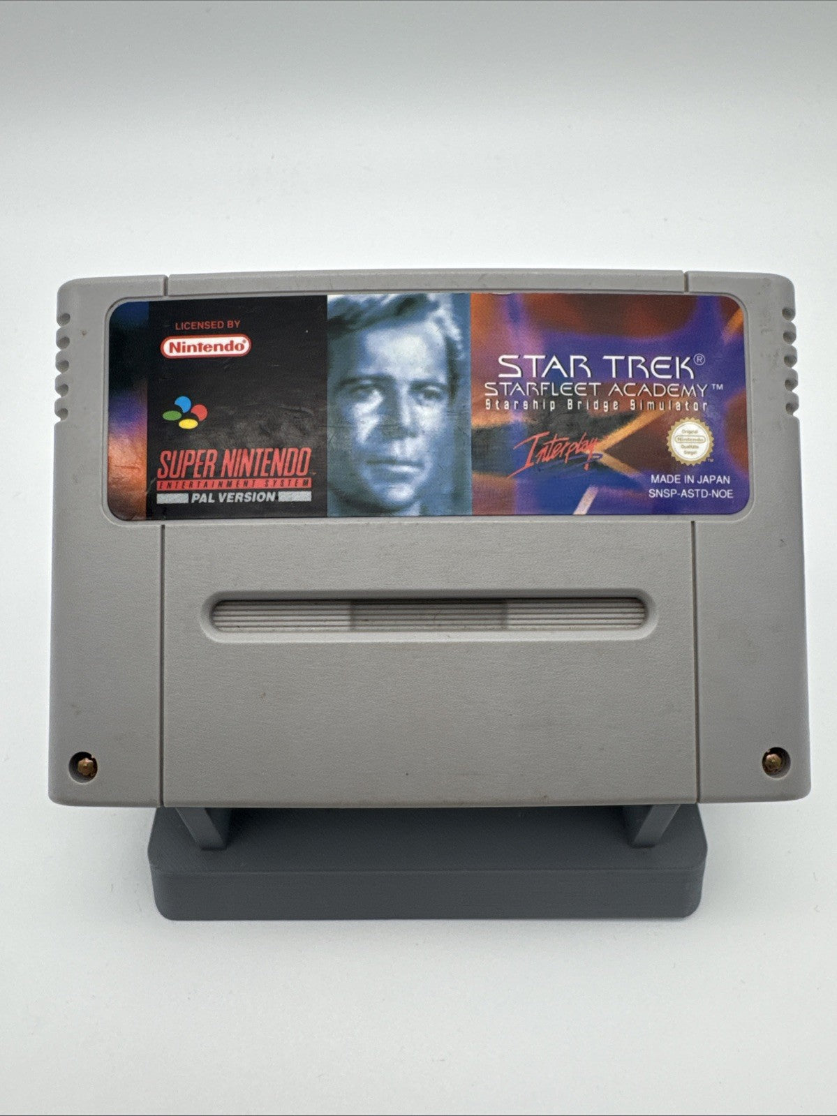 Star Trek Starfleet Academy SNES Super Nintendo  Modul