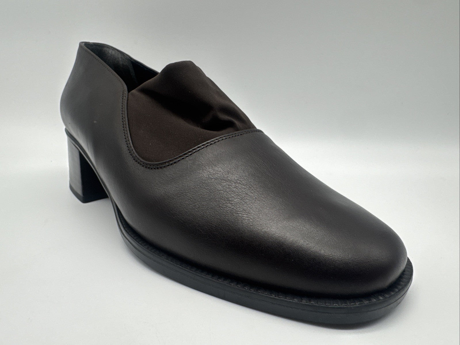 Mattil Pumps Gr. 37 Damen Schwarz Leder Absatzschuh