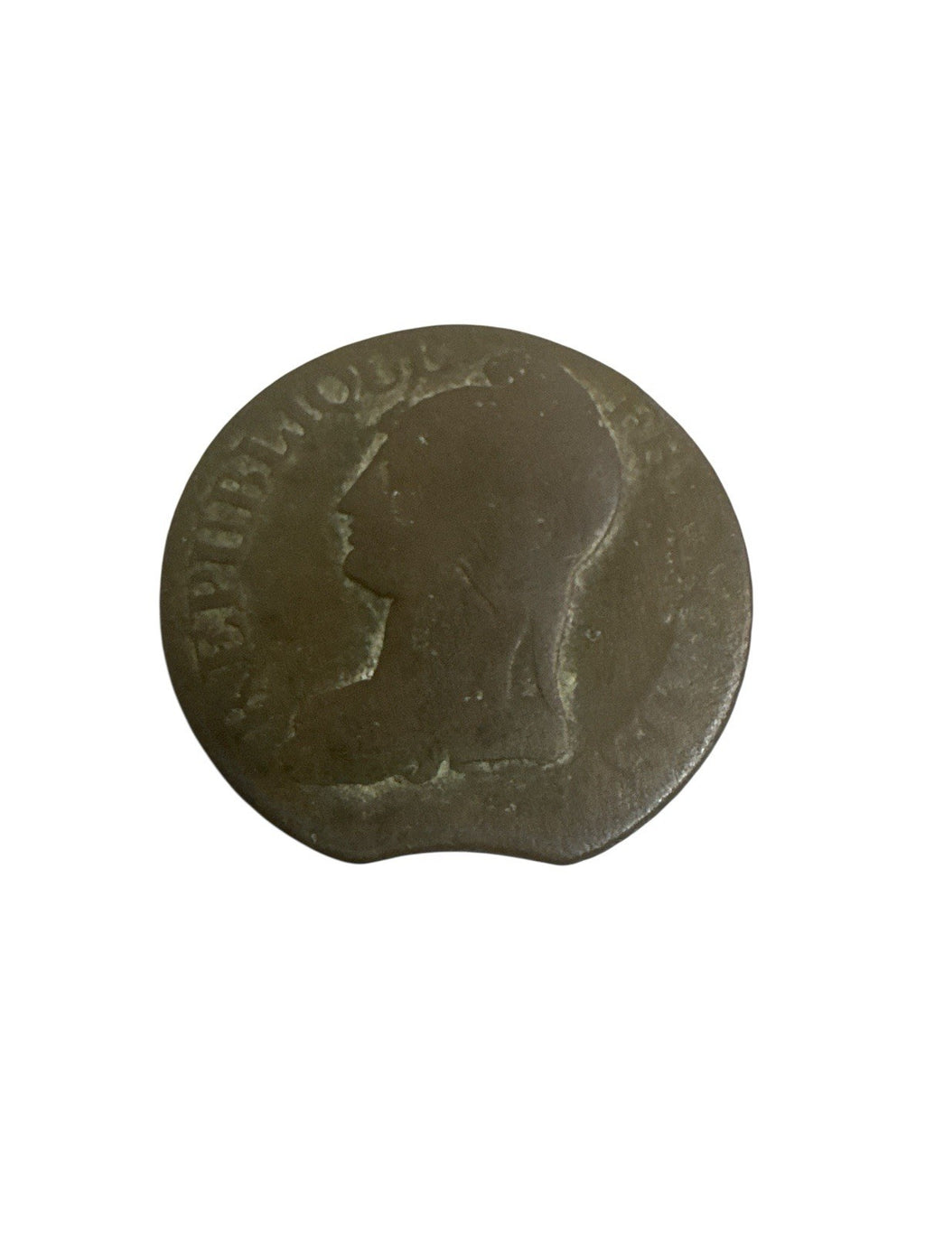 Frankreich, 5 Centimes, Dupré, AN 8 (1799-1800), Strasbourg, Bronze, S
