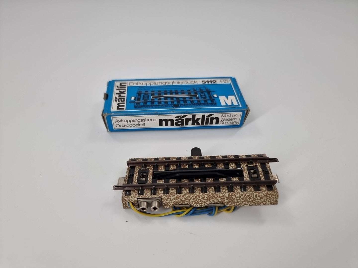 MÄRKLIN H0 5112 elektr. Entkupplungsgleis in OVP