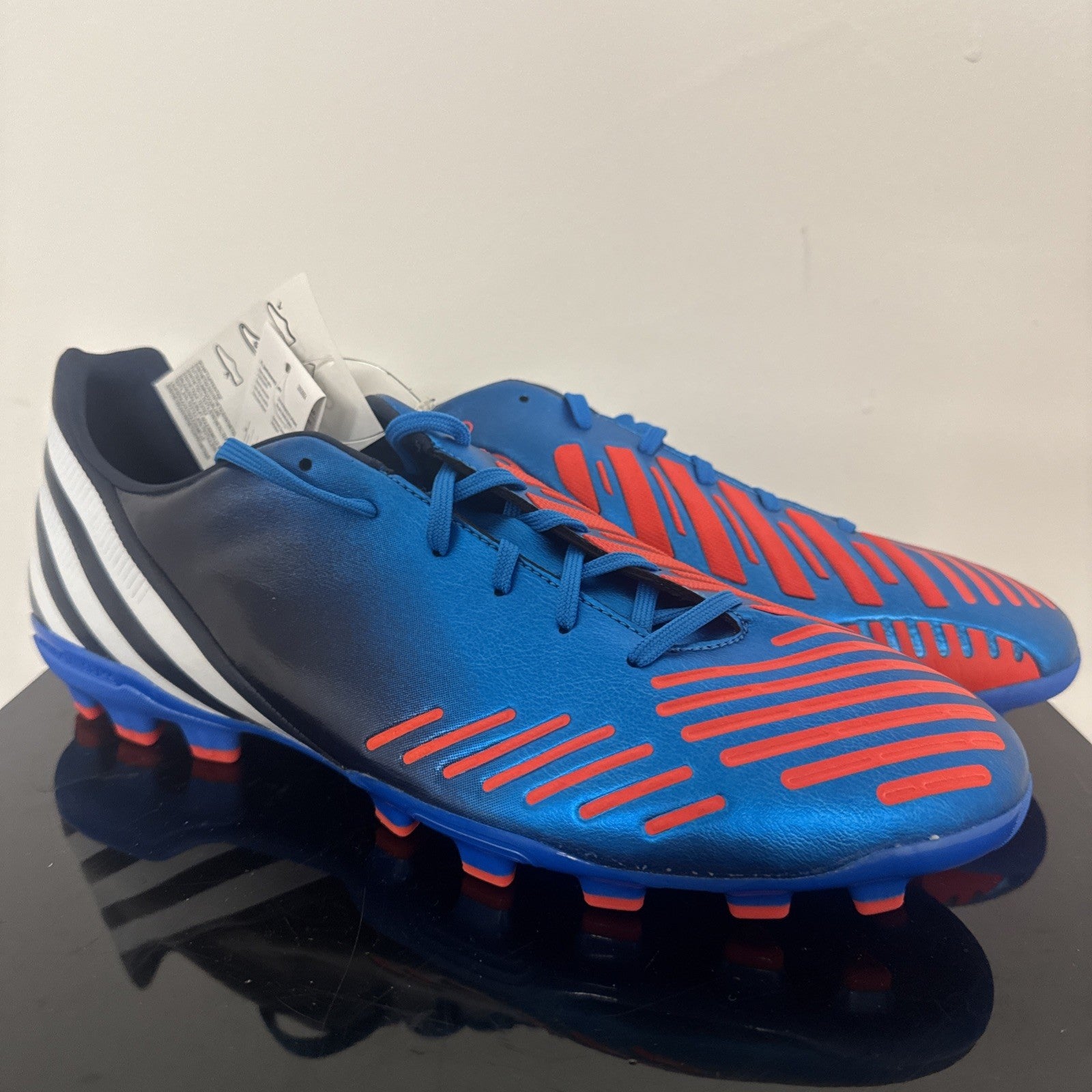 adidas Predator Absolado LZ AG V22108 Blau Schuhe Stollen EUR 46 UK 11