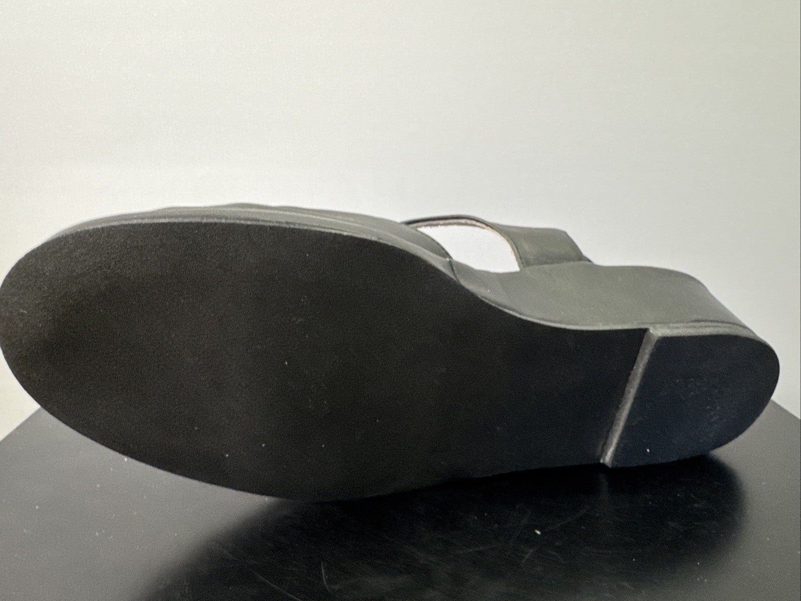 Rohde Sandale Gr. 8,5 Leder Schwarz