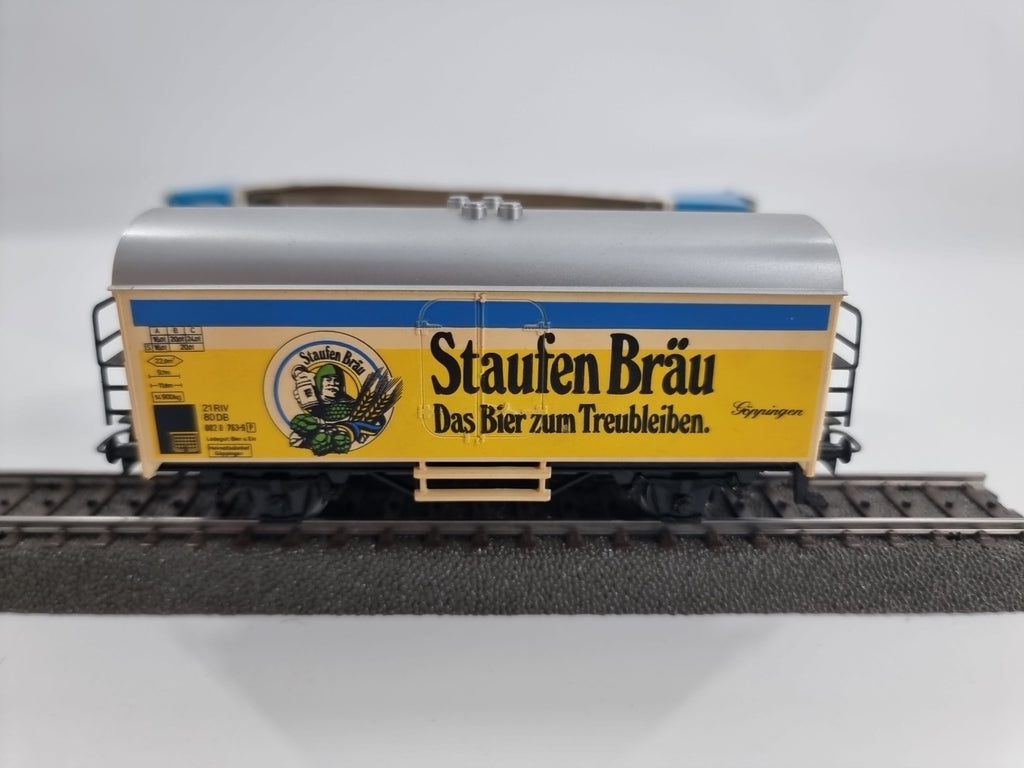 Märklin H0 4436 Kühlwagen Staufen Bräu der DB in OVP