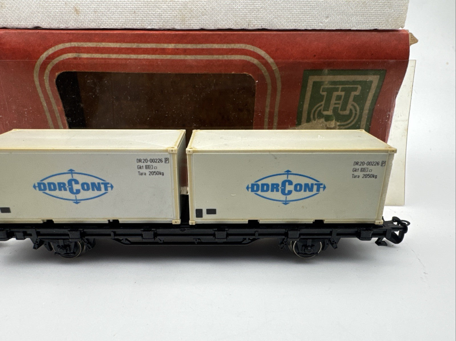 BTTB TT 4520 Containerwagen DDR-CONT DR In OVP