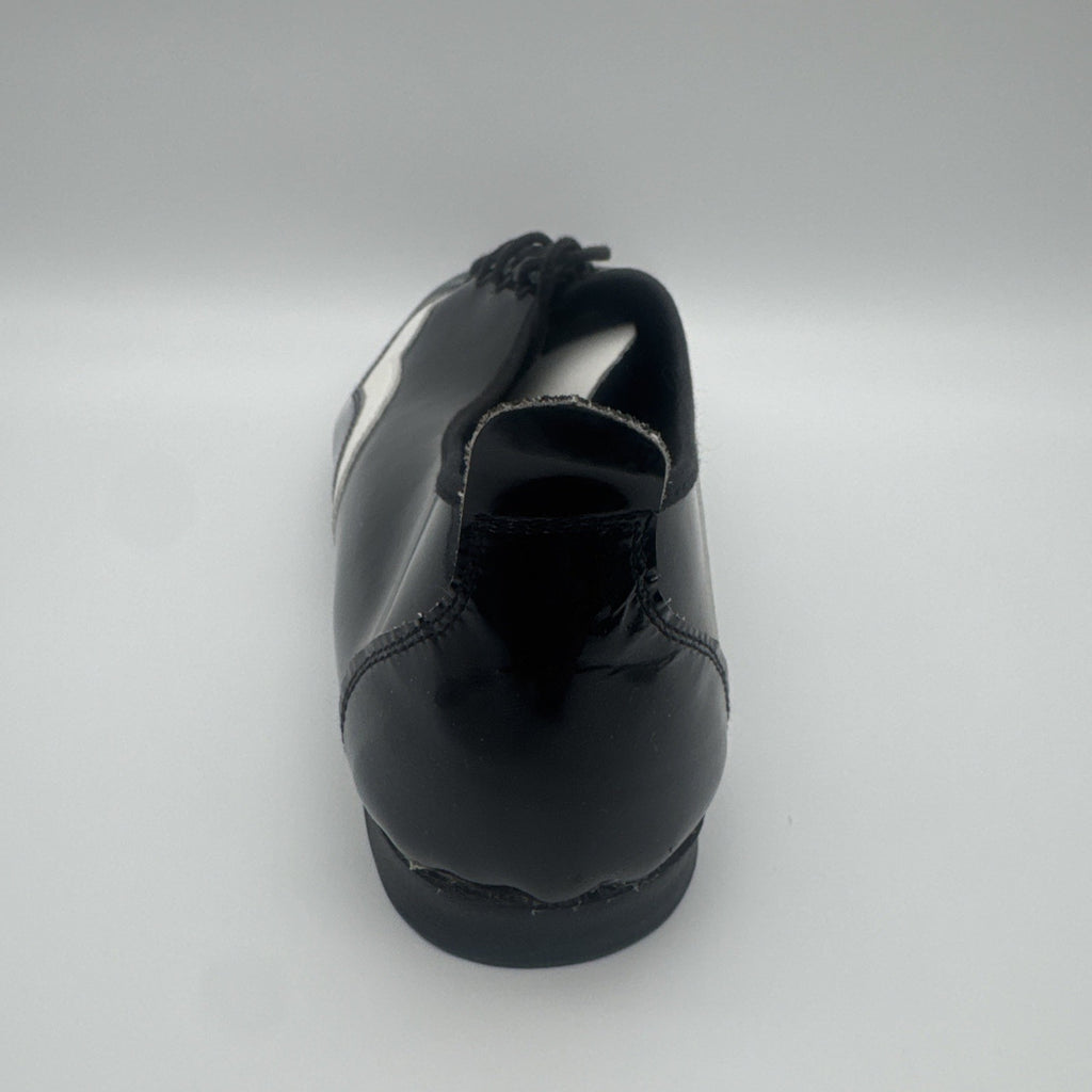 Bleyer Tanzschuhe 7130 schwarz/weiß Leder ~ Boogie  Woogie Swing Charleston