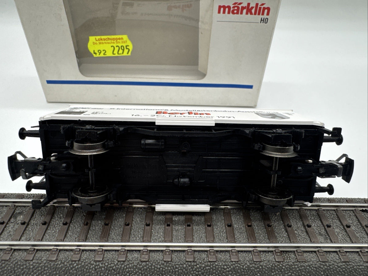 MÄRKLIN H0 Kühlwagen Modellbahnausstellung Berlin 1991  4830 #32