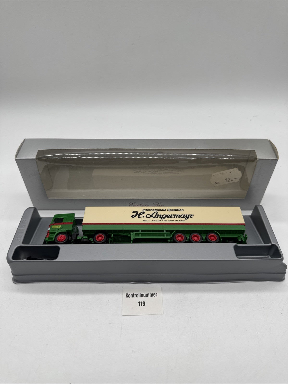 Herpa DAF 95 Sattelzug Angermayr Transporte Ried 1:87 #598