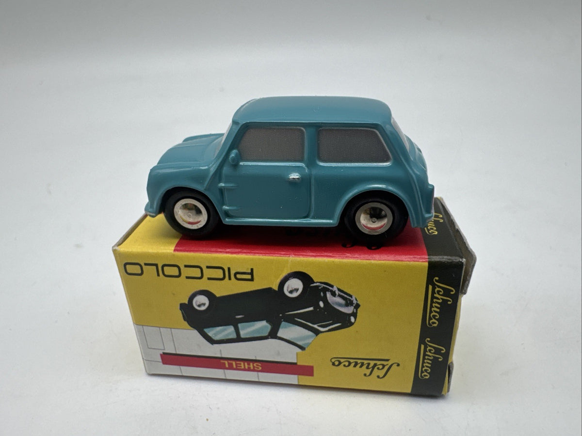 Schuco Piccolo Austin Mini Cooper 1:90 in OVP surfblue Neuwertig #5