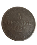 Sachsen, Johann, 5 Pfennig 1869