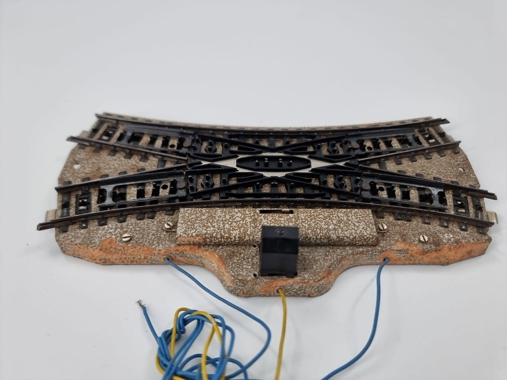 Märklin H0 " 5128 Elektrische Doppelte Kreuzungsweiche  -geprüft-