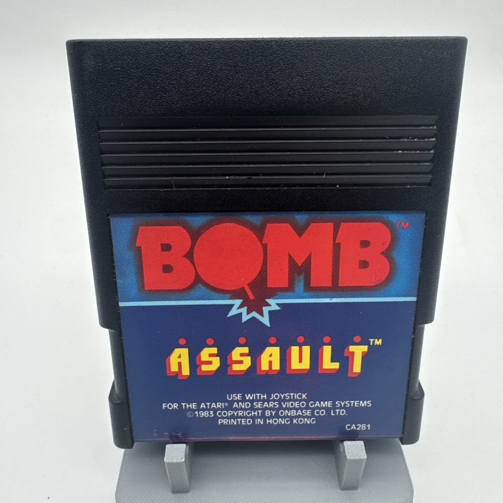 'BOMB Assault' Atari 2600 Spiele Modul, Retro-Game getestet