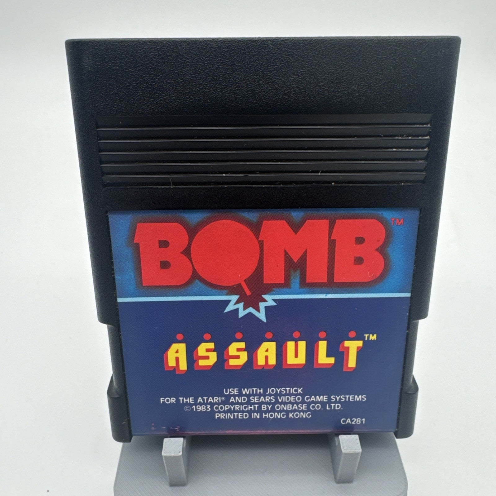 'BOMB Assault' Atari 2600 Spiele Modul, Retro-Game getestet